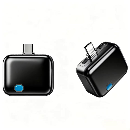 AutoStopCharge™ Smart USB-C Charging Adapter – Black