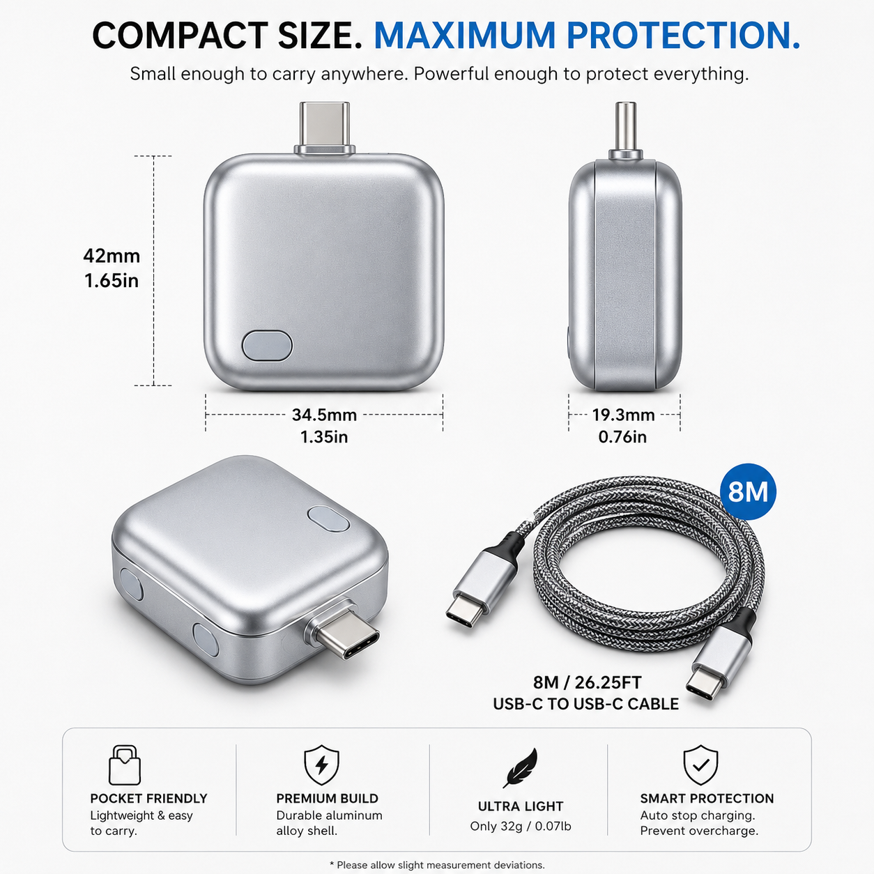 AutoStopCharger Complete Charging Kit Bundle
